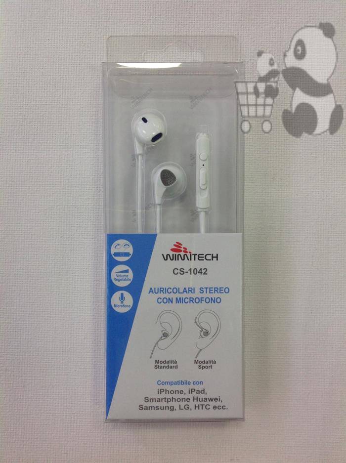 Cuffia stereo con microfono | CORSIA ELETTRONICA | AURICOLARE | Gran Mercato