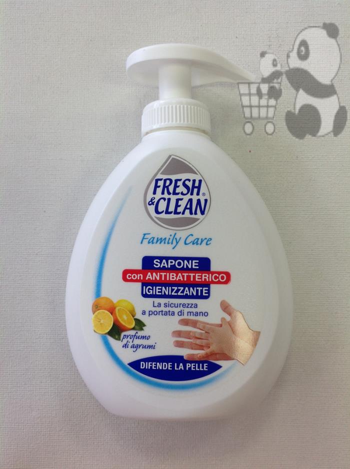 Fresh&clean sapone liquido antibatterico 300ML | CORSIA DETERSIVI | SAPONE  MANI | Gran Mercato