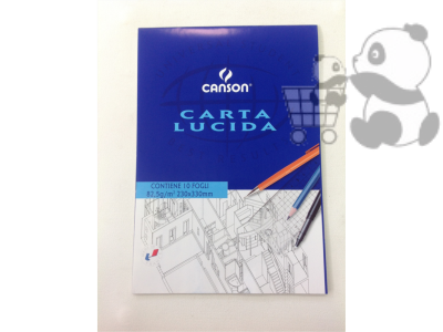 Canson carta lucida 10fogli