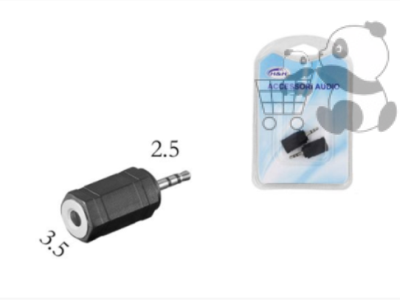Adattatore Audio 3.5mm a 2.5mm
